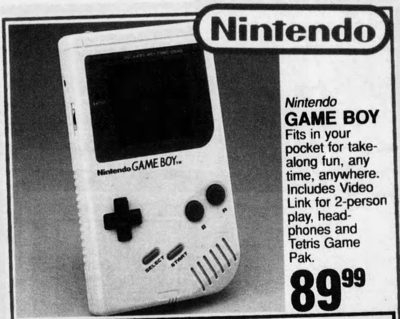 1990: Game Boy